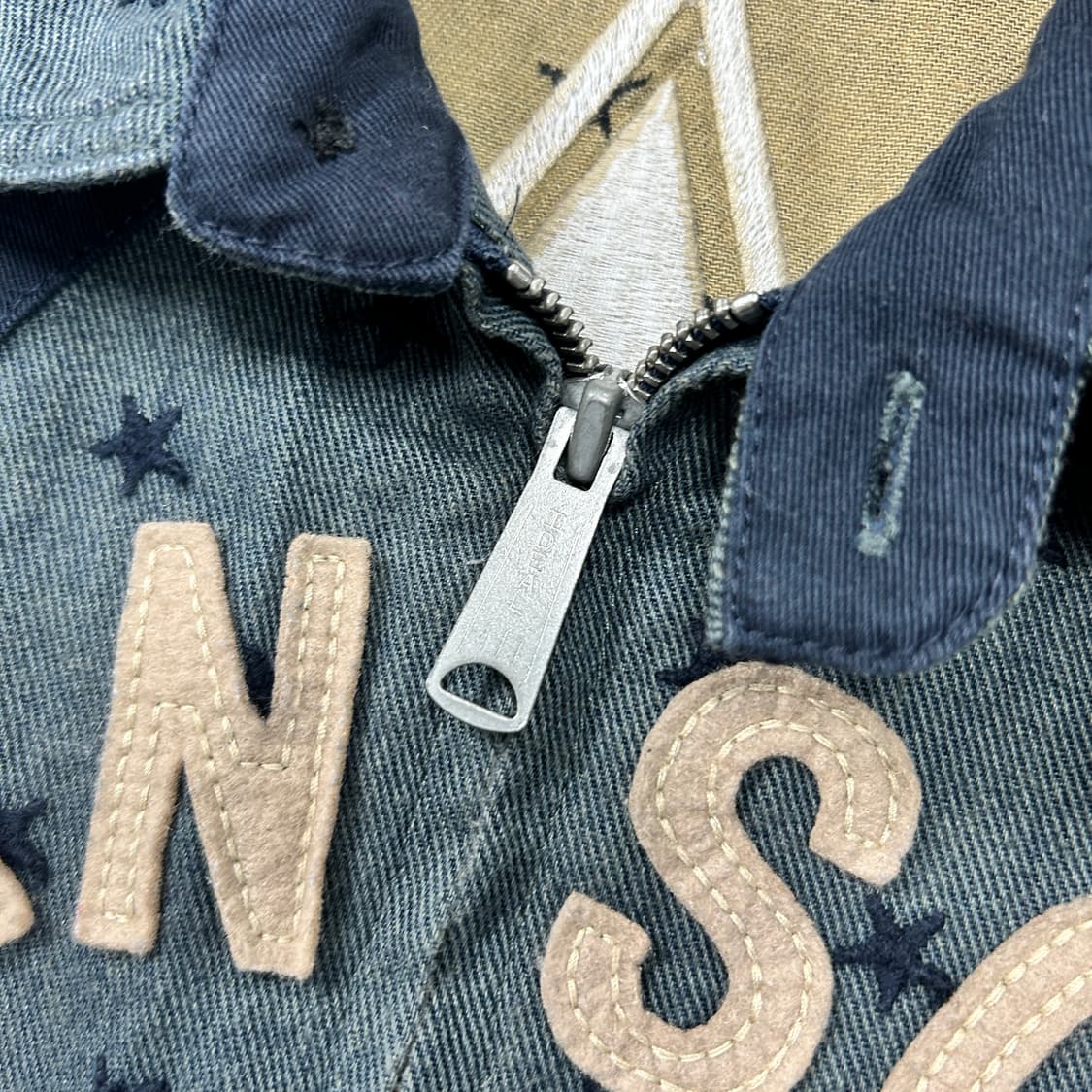 밴슨 빅로고 스트 집업 자켓  상품이미지5