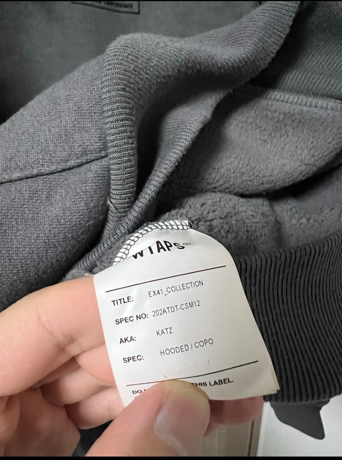 더블탭스 WTAPS 20AW 카츠후드 02 상품이미지3