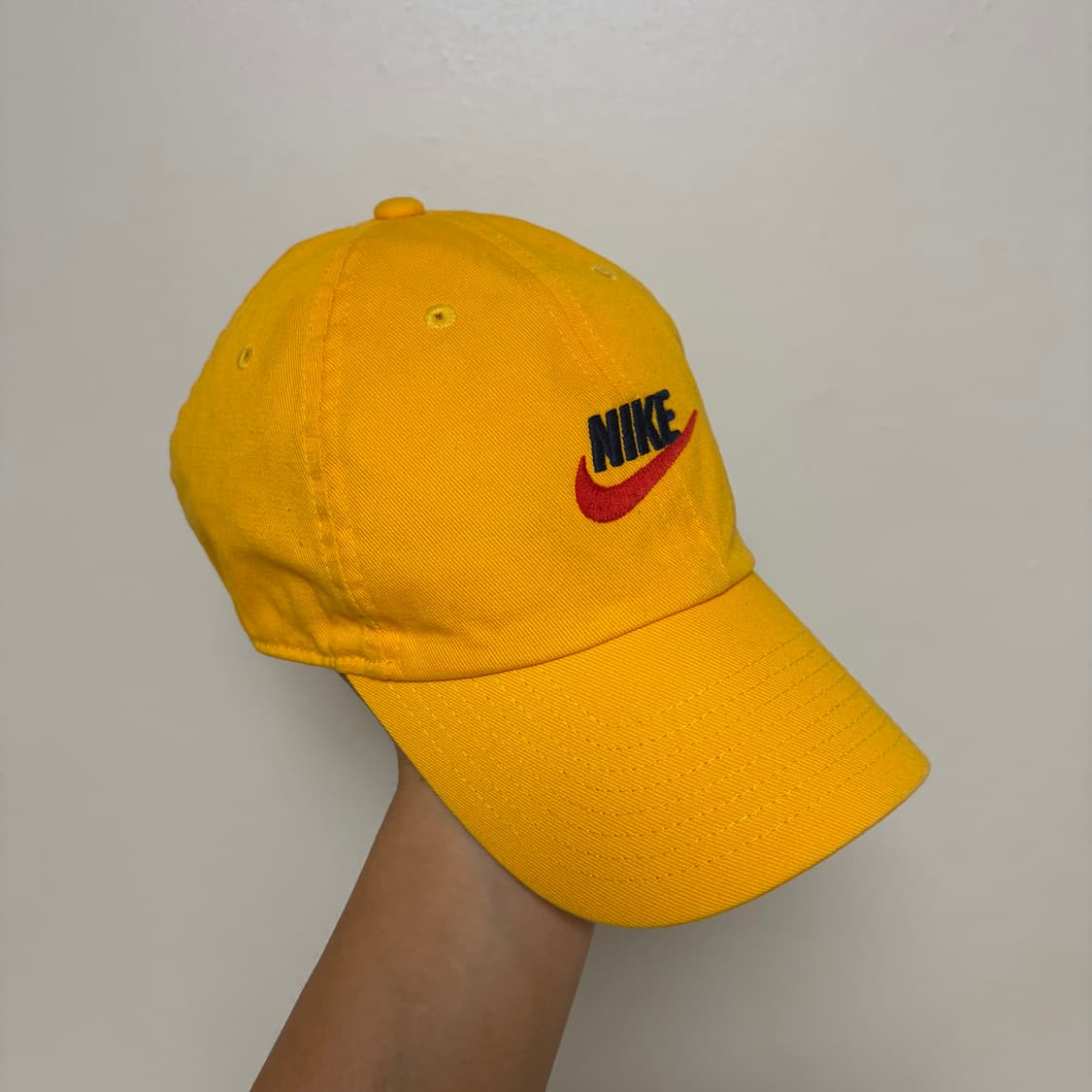 나이키 헤리티지86 퓨추라 워시드 켑 골드 모자  상품이미지1