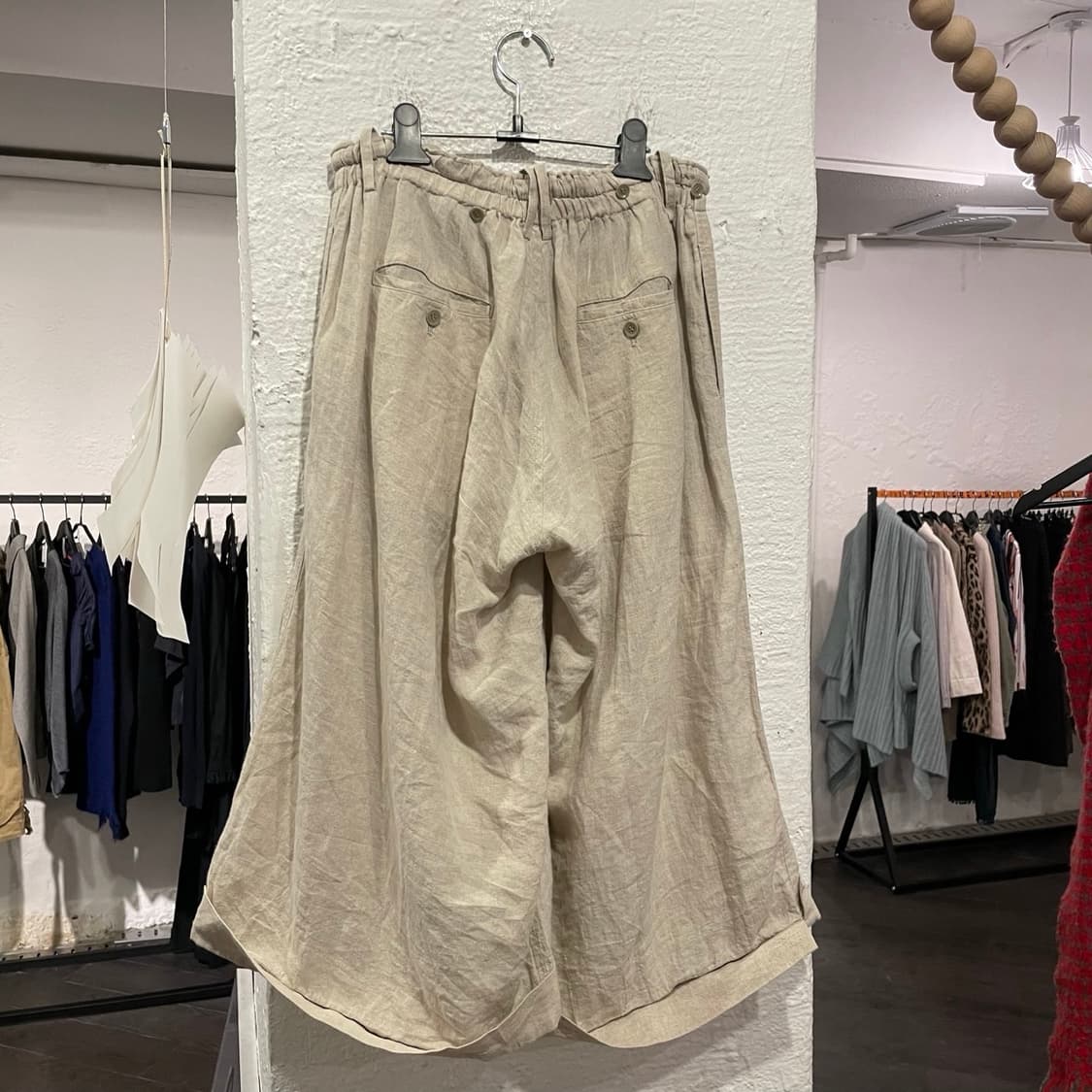 요지야마모토 하카마 팬츠 상품이미지3