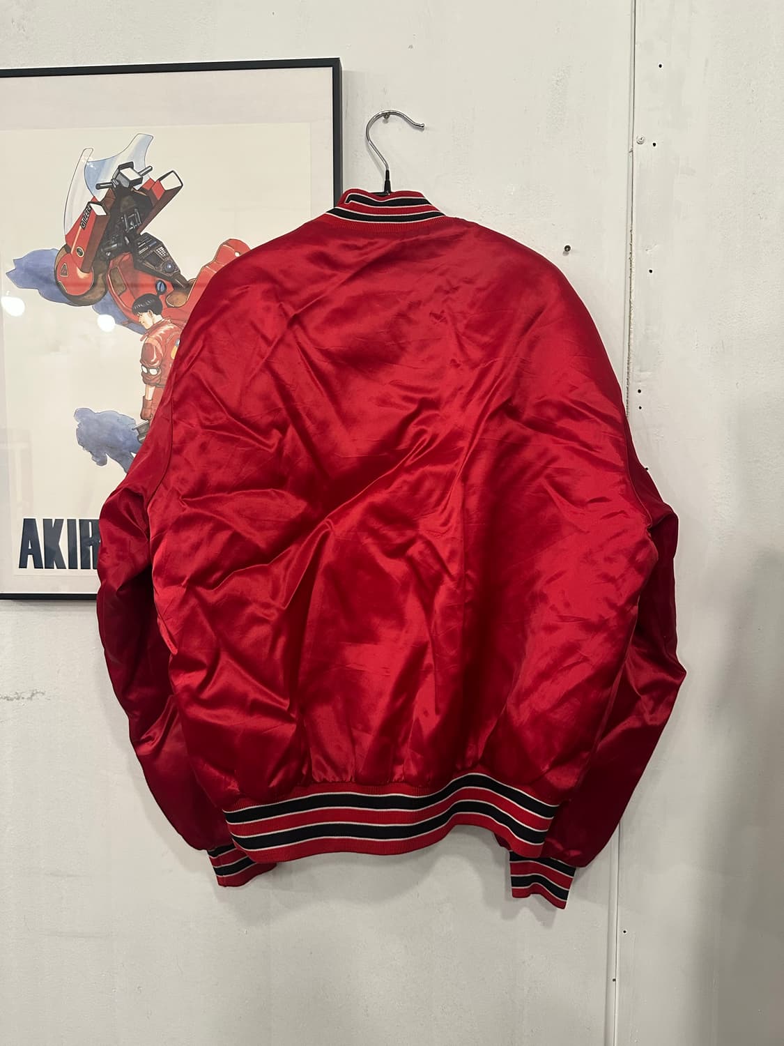 L)스윙스터 사틴 자켓made in usa  상품이미지2