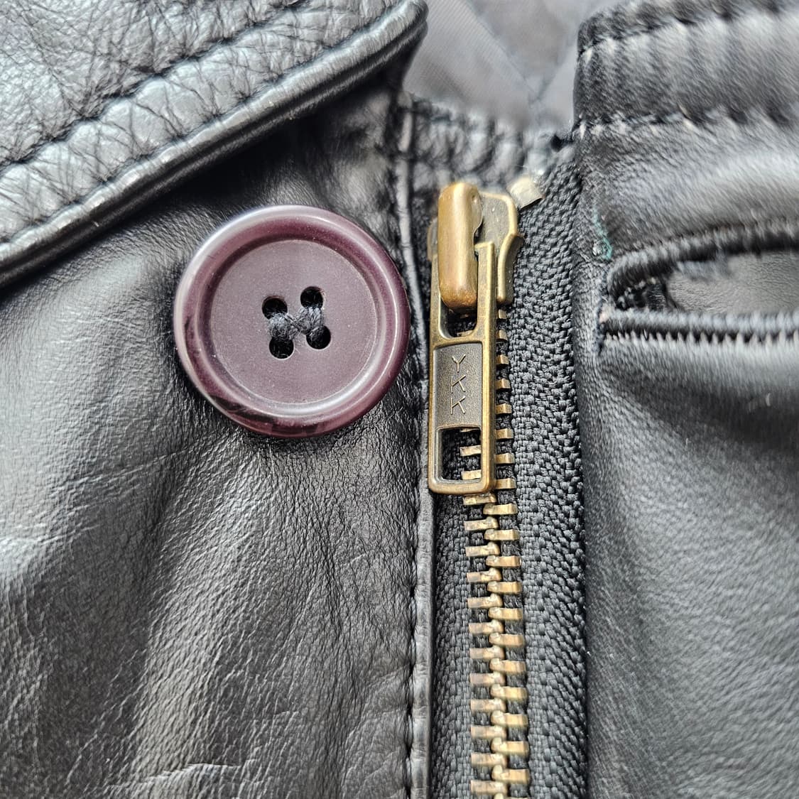 LL 남자 소가죽 자켓 상품이미지3