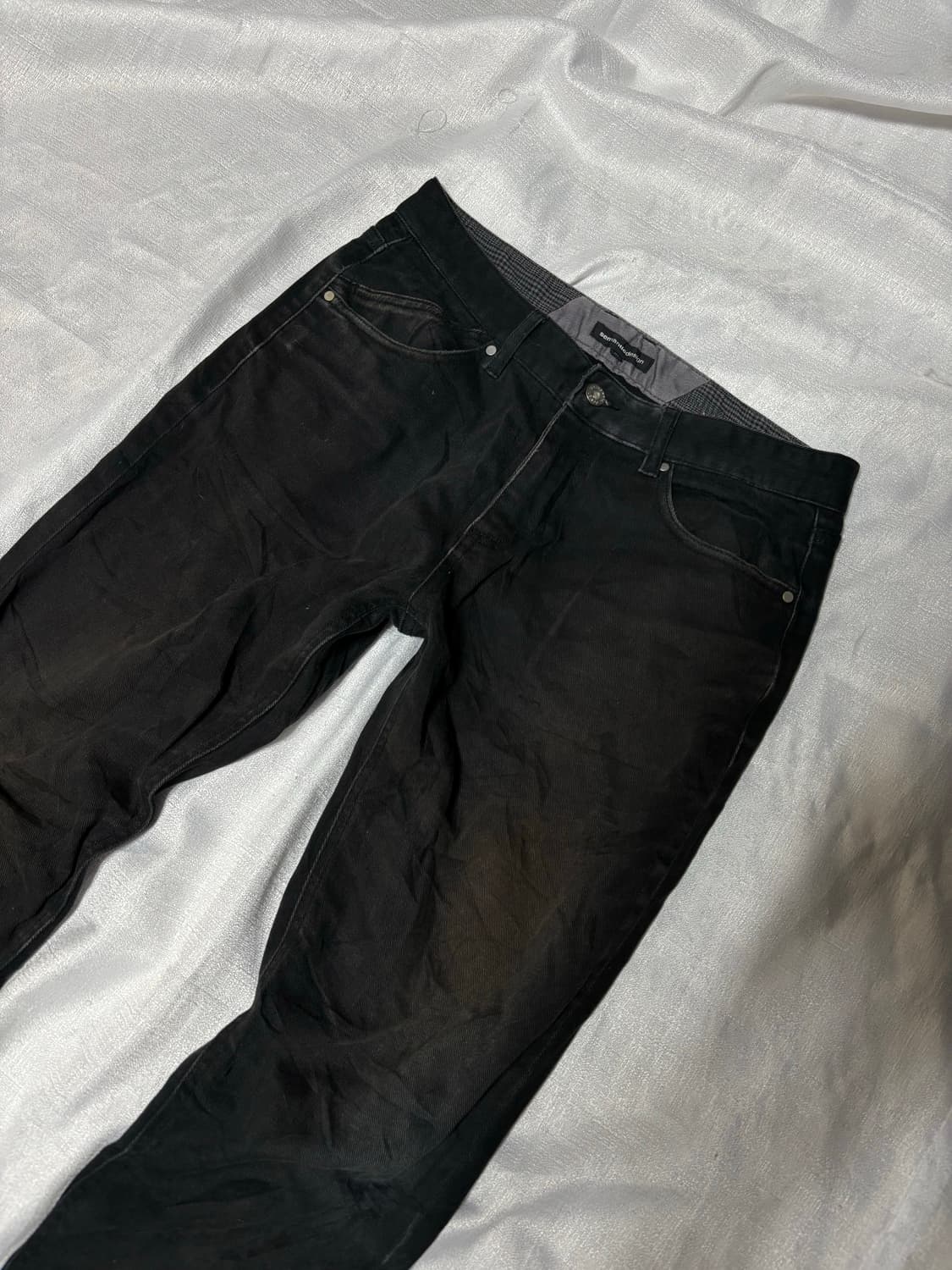 “Semantic Design” Black straight pants 상품이미지8