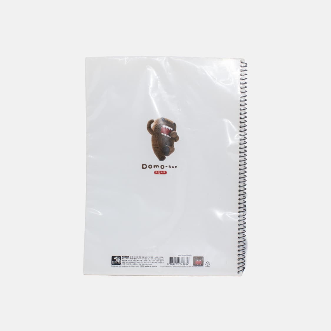 도모군 고전 문구 스프링 노트 흰색 상품이미지2