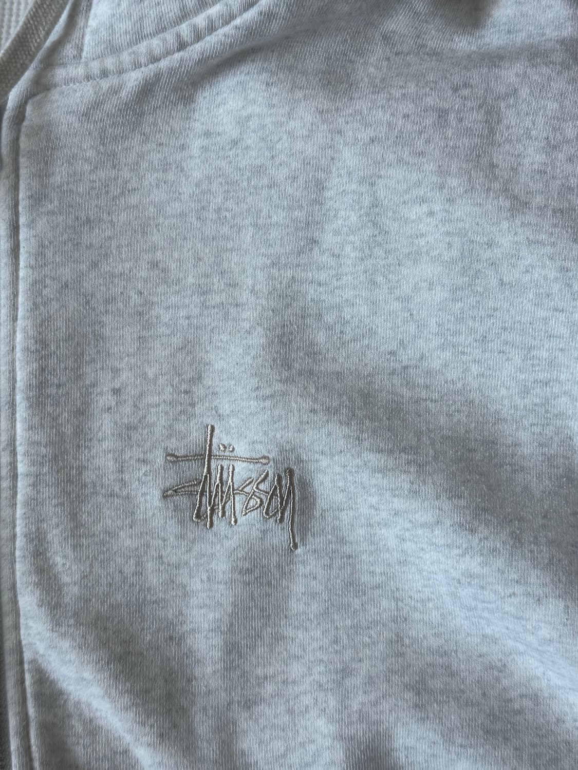 스투시 와플 후드 헤비웨이트 M 그레이 상품이미지2