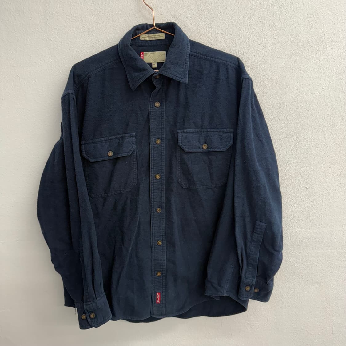 리바이스 네이비 코듀로이 셔츠 (M) 상품이미지1