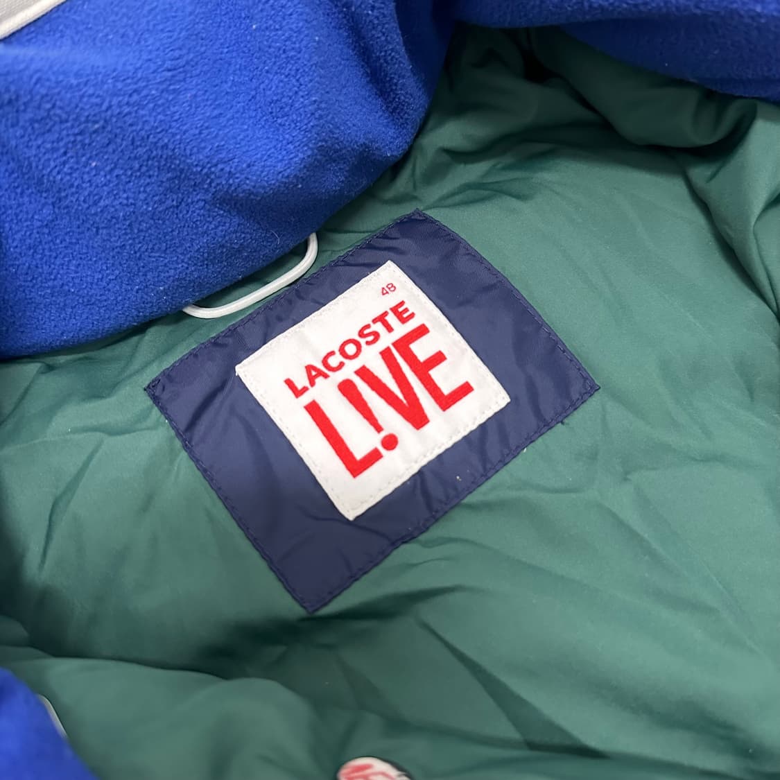 라코스테 라이브 여성 덕다운 패딩 네이비 95(M) 상품이미지5