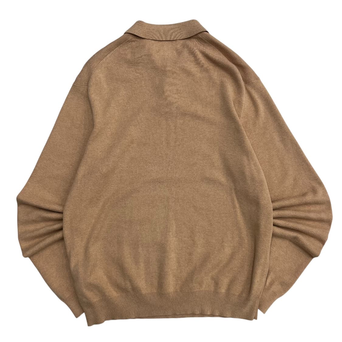 폴로 랄프로렌 네이비포니 베이지 카라 니트 L 상품이미지3