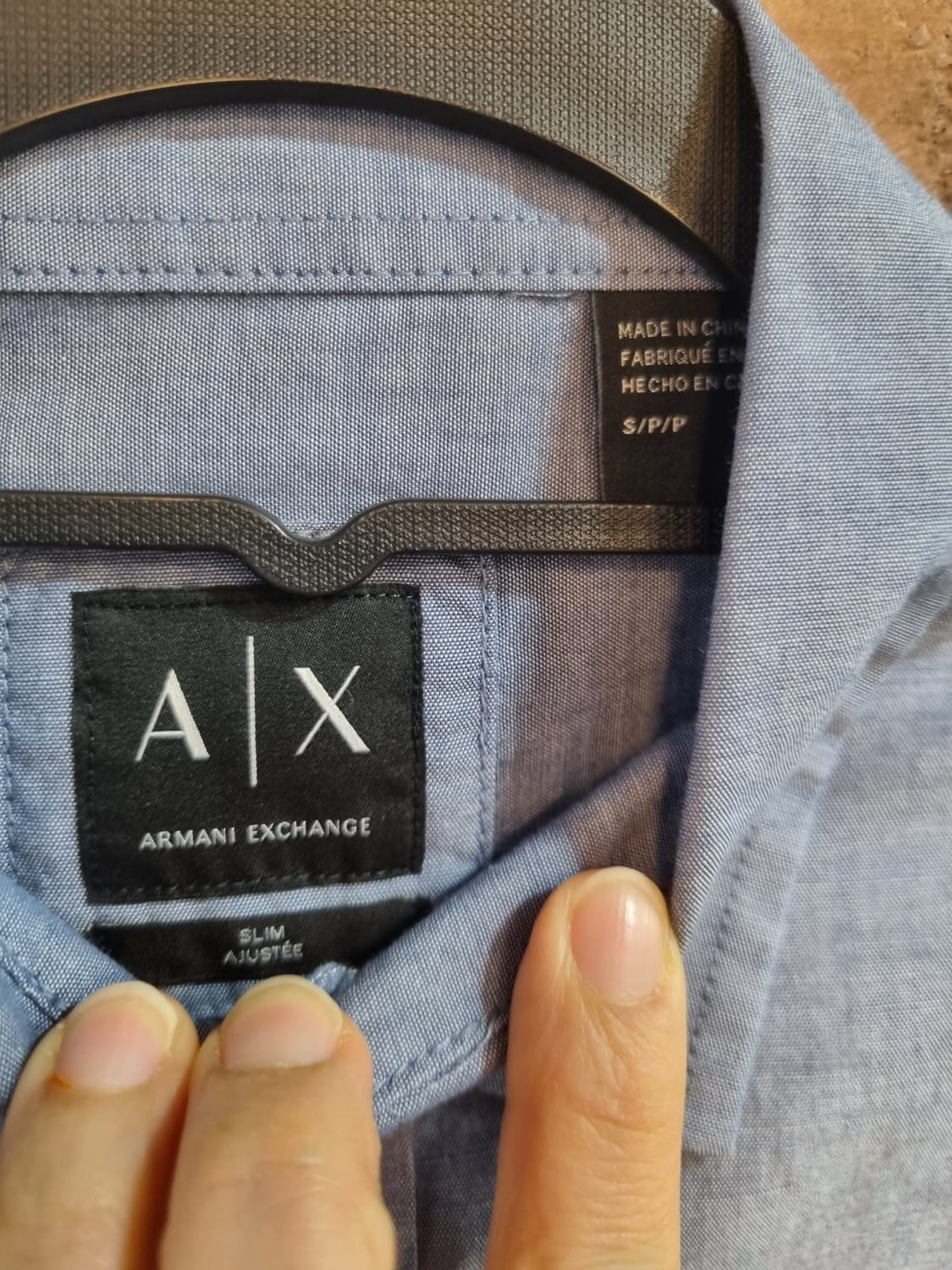 새상품)ARMANI EXCHANGE 슬림핏 셔츠 상품이미지3
