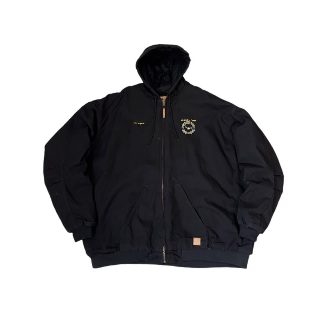 USA 빈티지 덕액티브 덕캔버스 후드 워크자켓 블랙 상품이미지1