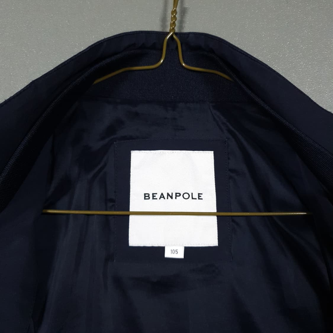 105 (XL) 빈폴 신형 네이비 클래식 모던 집업 블루종 다크네이비 상품이미지7