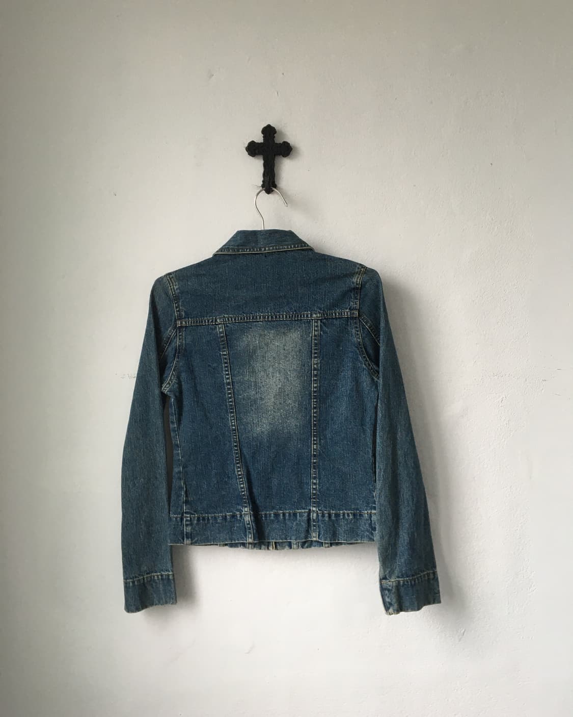 Ghost of Harlem denim zip up jacket 상품이미지3
