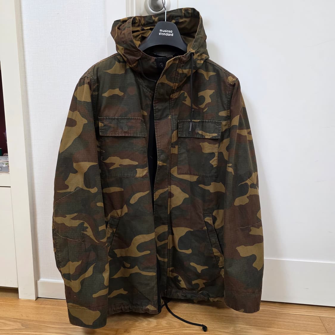 카모 자켓 카모 야상 자켓 105 밀리터리 자켓 자라 zara 자켓 XL 상품이미지2