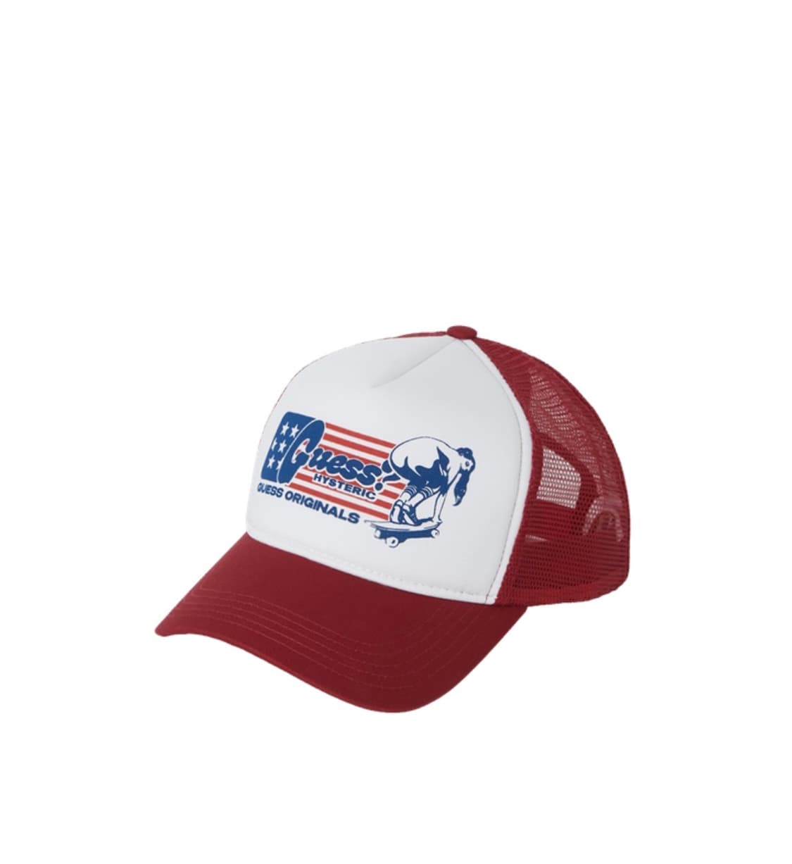 [게스x히스테릭 글래머] 메쉬 볼캡_red 상품이미지3