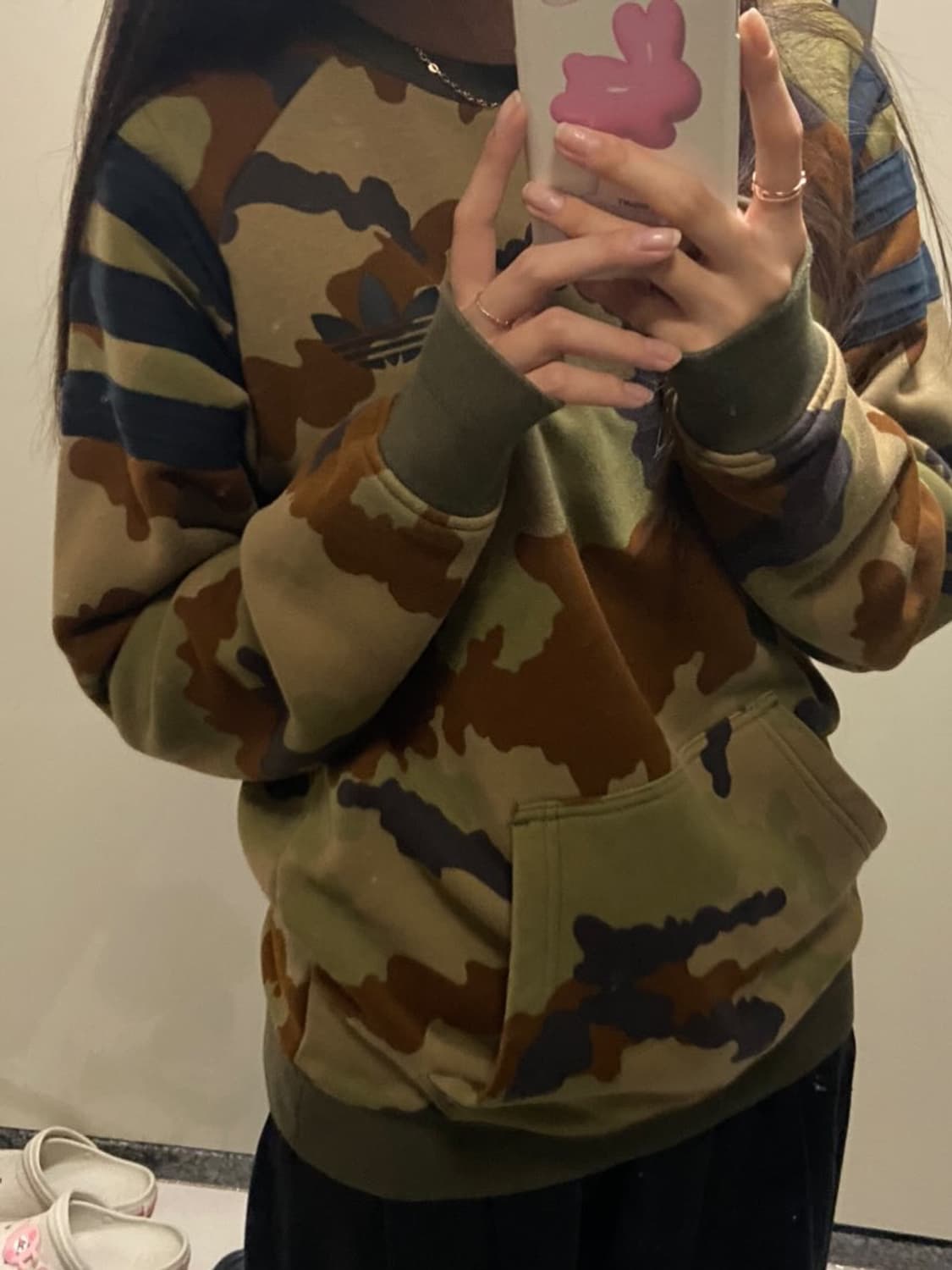 아디다스 밀리터리 파이어 포켓 맨투맨 상품이미지1