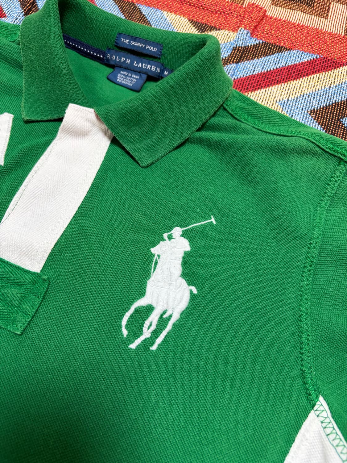 44-55) 폴로 랄프로렌 빅포니 이탈리아 카라티 치프키프 상품이미지2