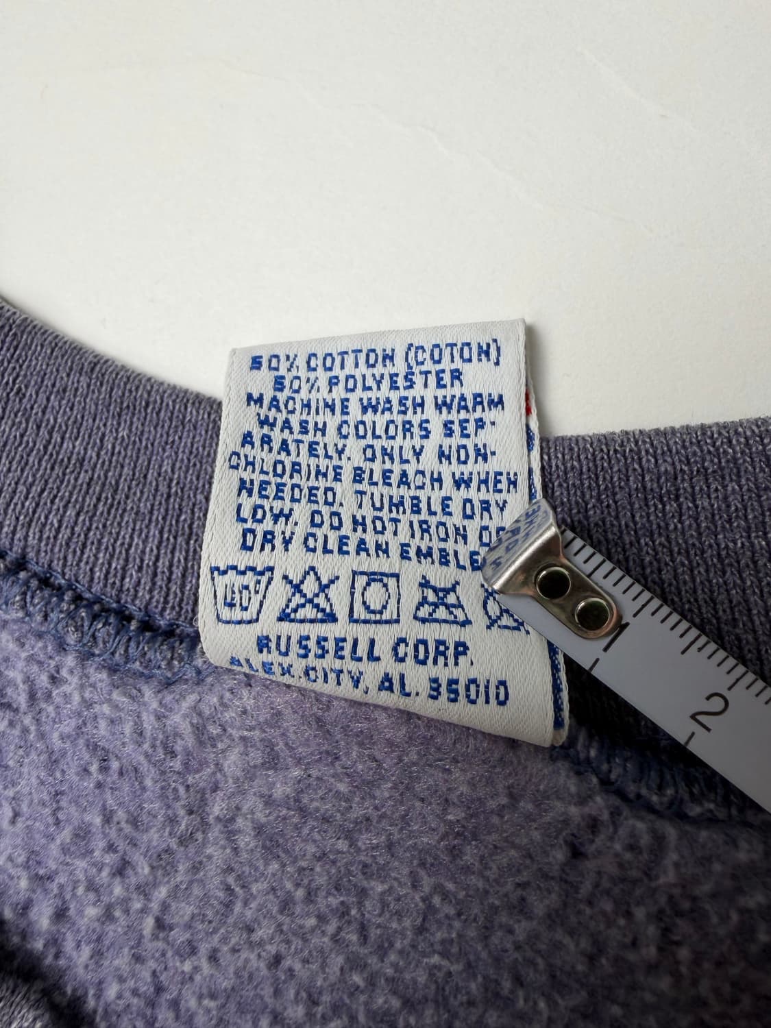 90s Russell Sweatshirt (lavender) 상품이미지4