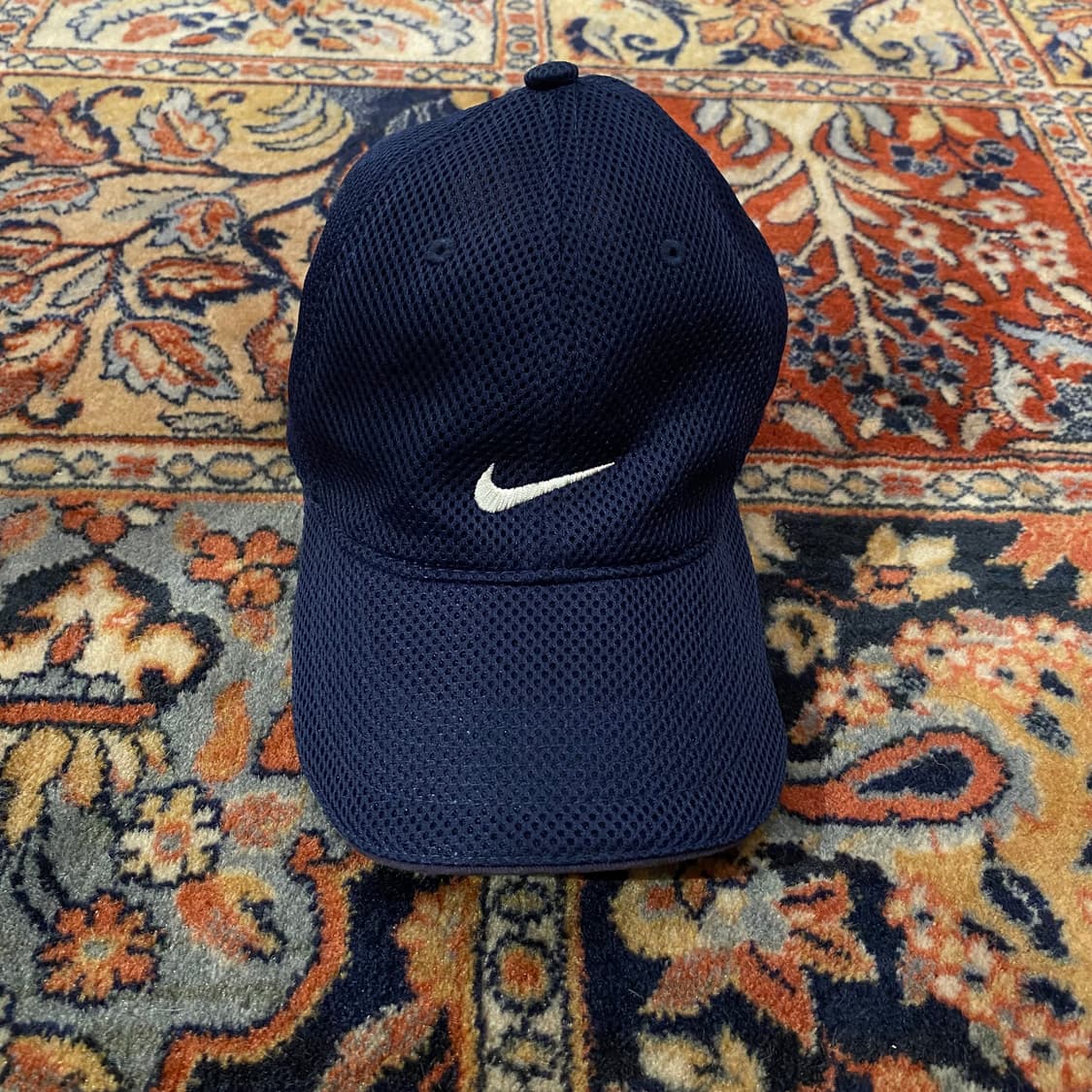 🌊00s Nike swoosh navy mesh cap 상품이미지2