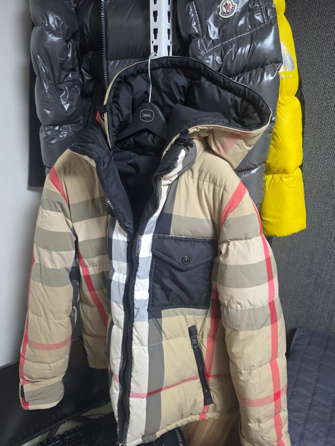 버버리 패딩 XL 새상품급 상품이미지1