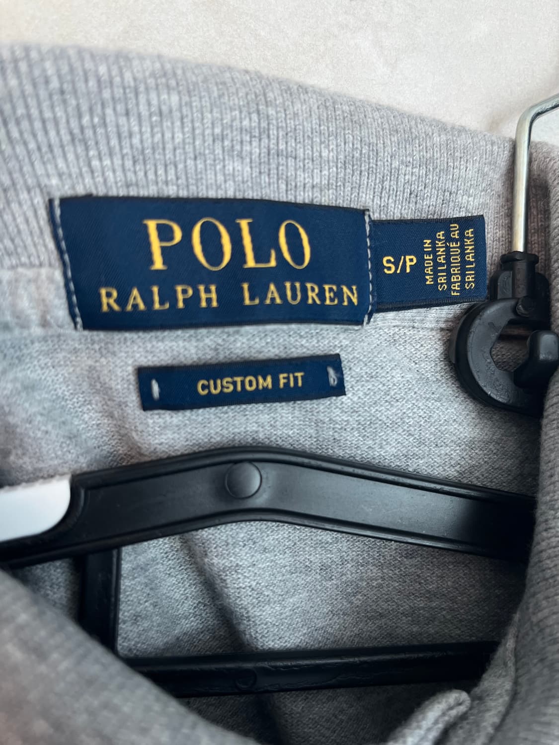 폴로 랄프로렌 반팔 카라티 그레이 [S] 상품이미지4