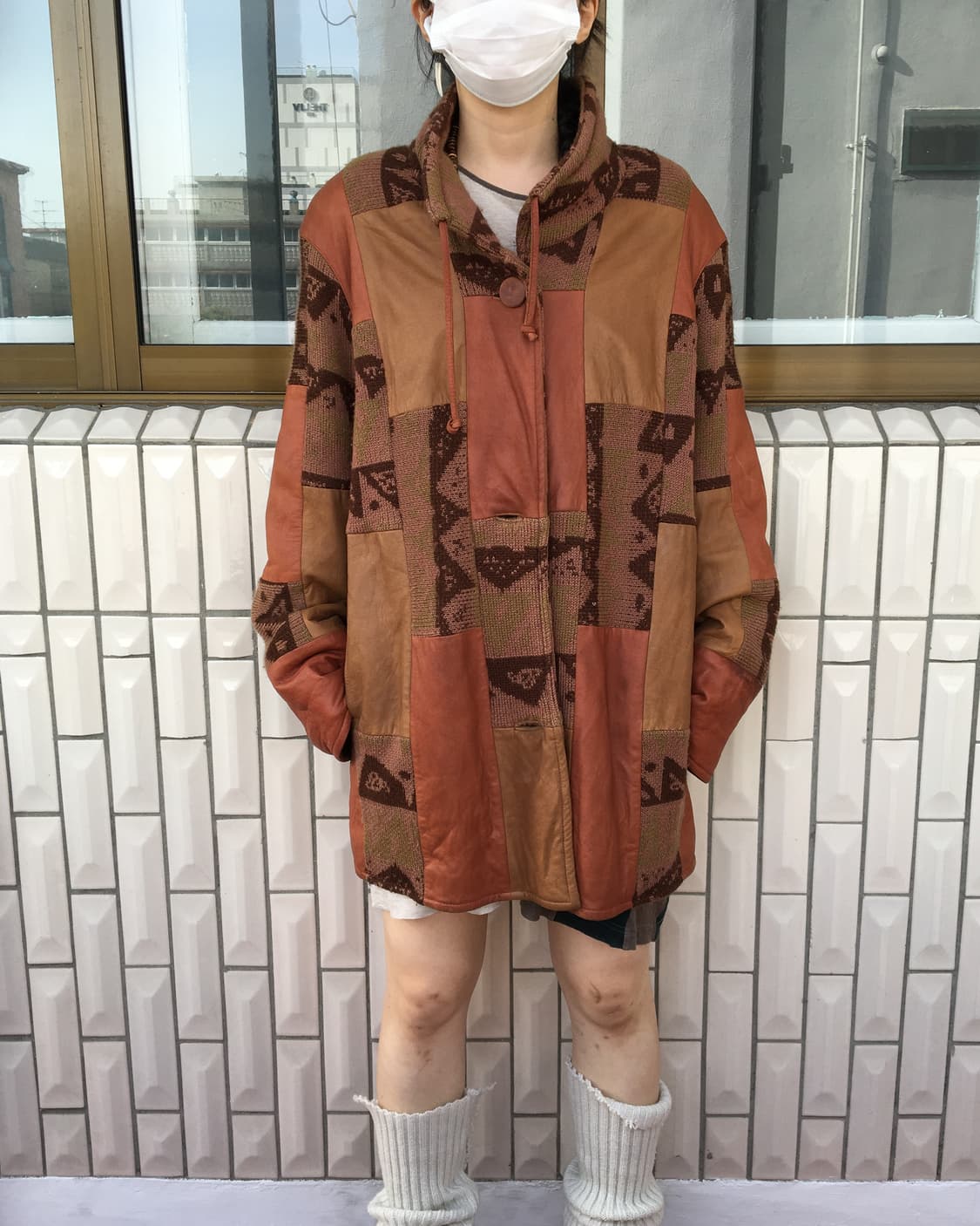 Nomadic mood leather coat 상품이미지1