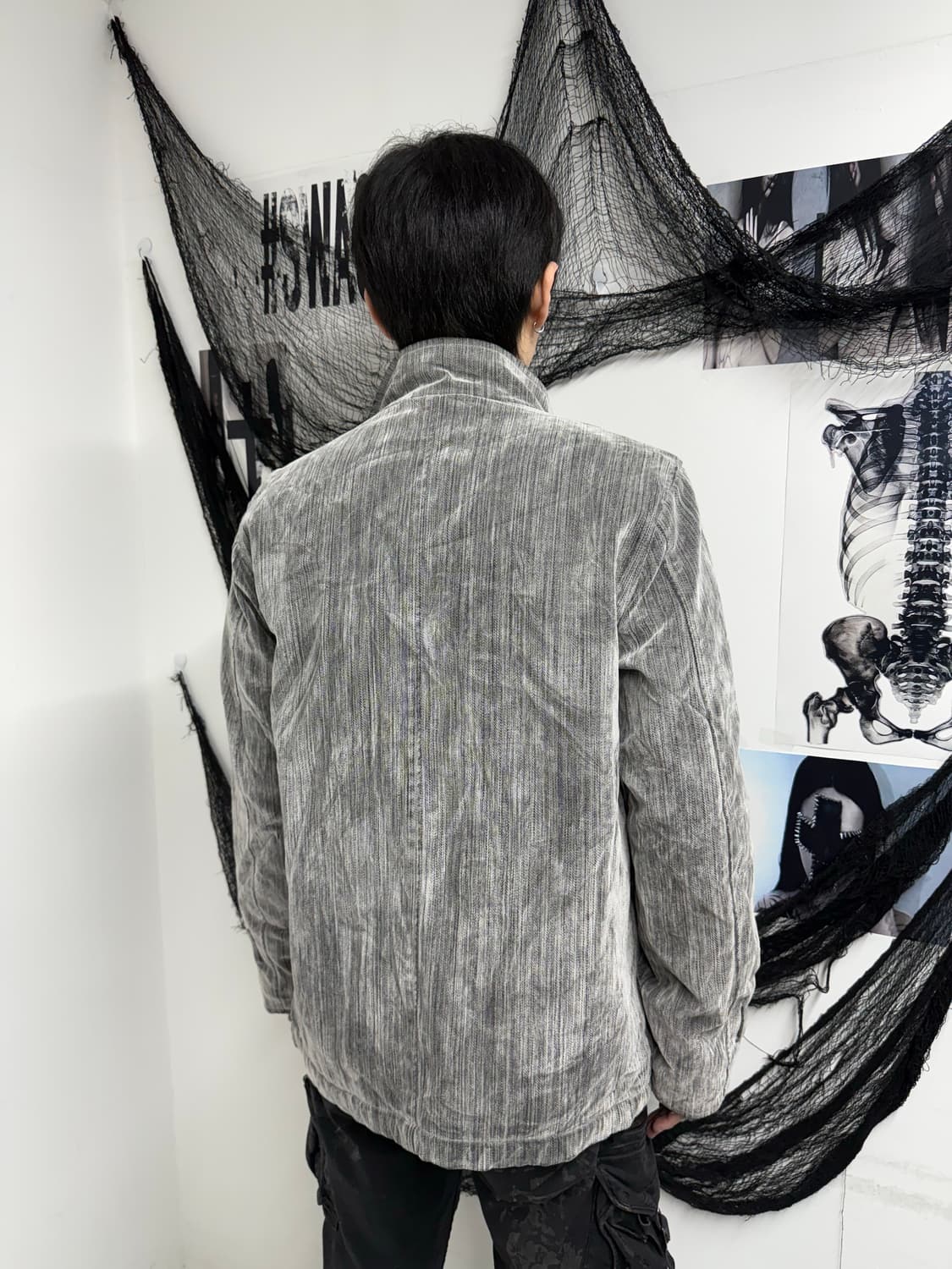 Basic denim fur jacket 상품이미지5