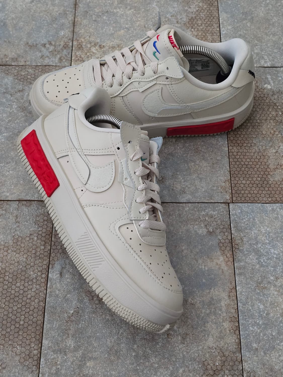 (245)나이키 에어포스 1 폰탄카 펄 화이트 상품이미지6