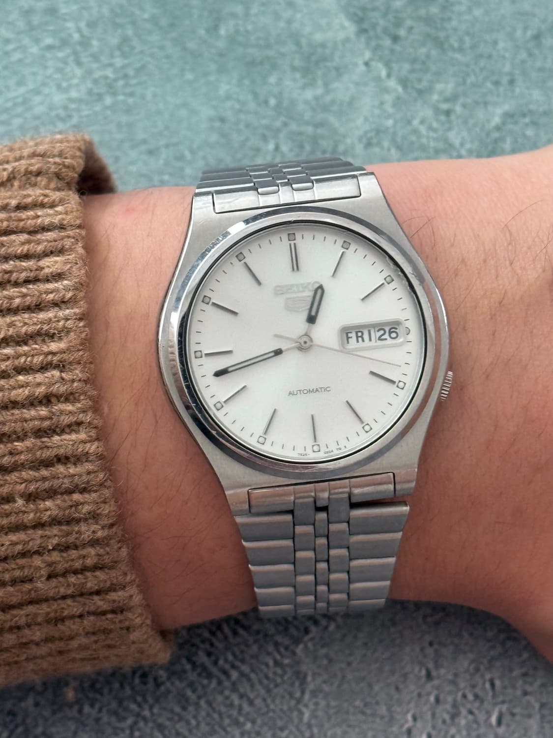 Seiko 세이코 5 AUTOMATIC 시스루 백 1998 상품이미지9