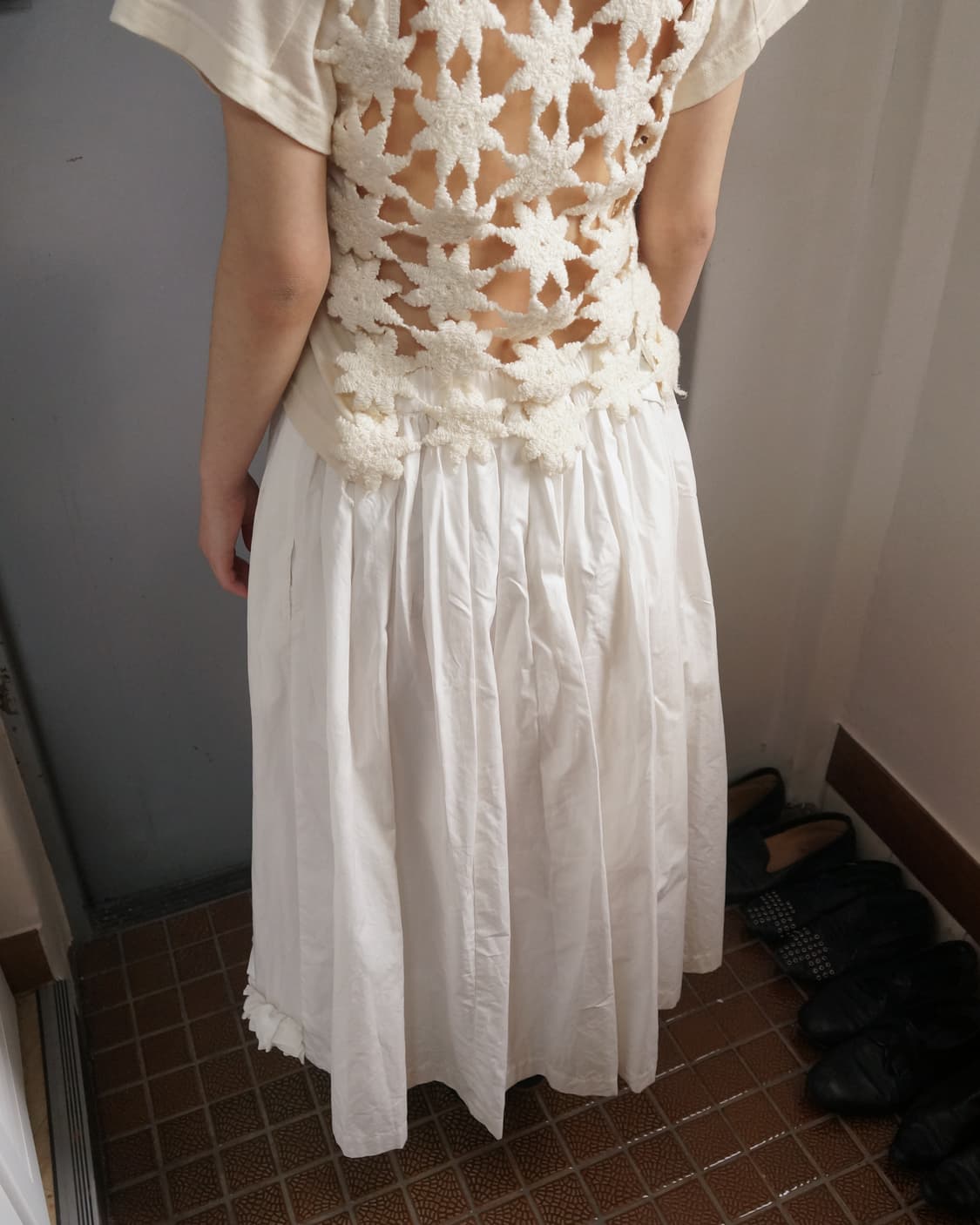 꼼데가르송 프릴 레이스 스커트 상품이미지2