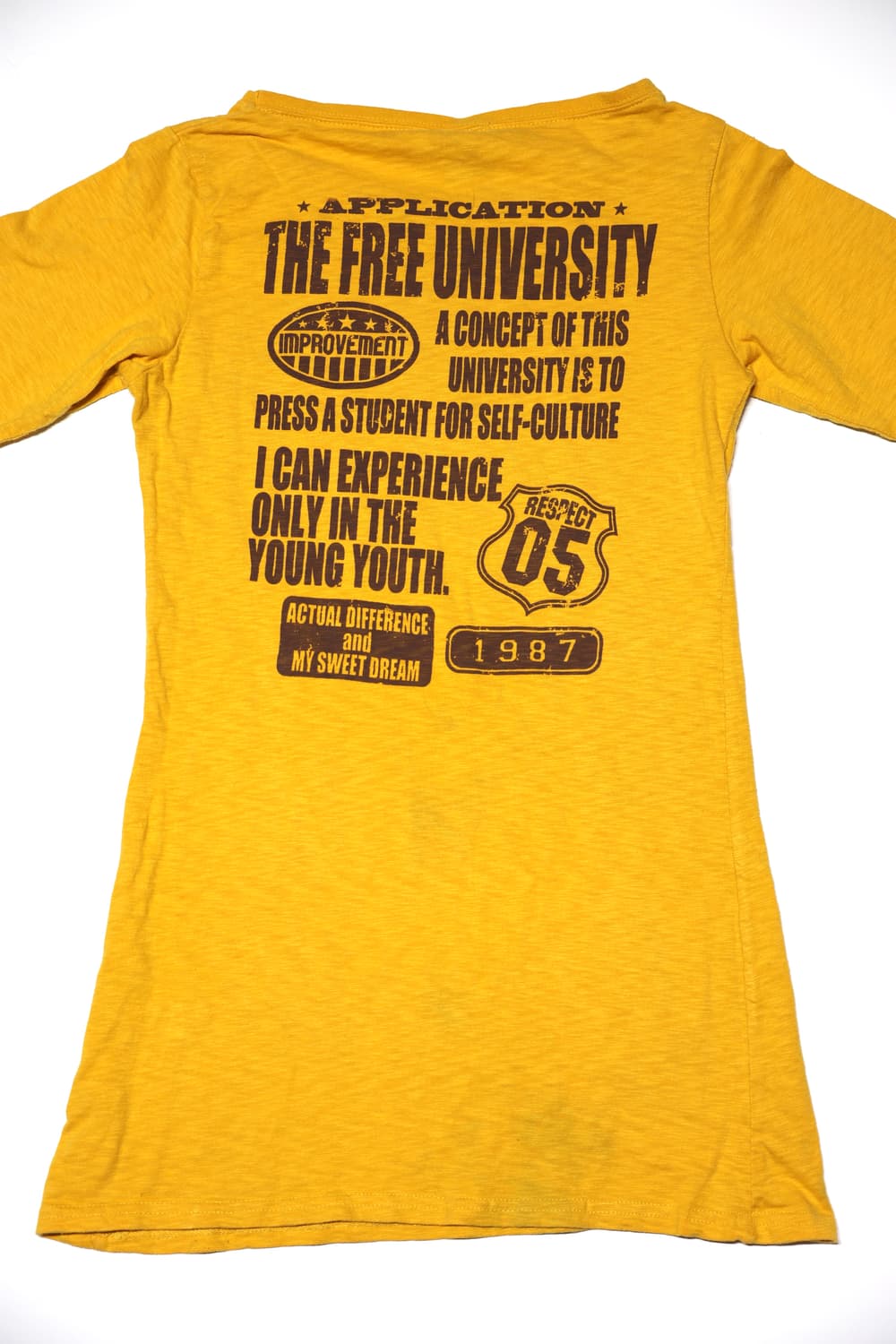 [JPN] College Print Long Sleeve Tee 상품이미지3