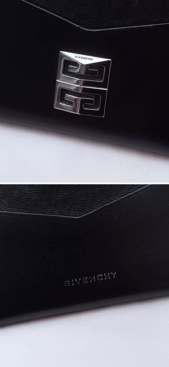 지방시 (GIVENCHY) 4G 메탈로고 은장 블랙 카드지갑 상품이미지8