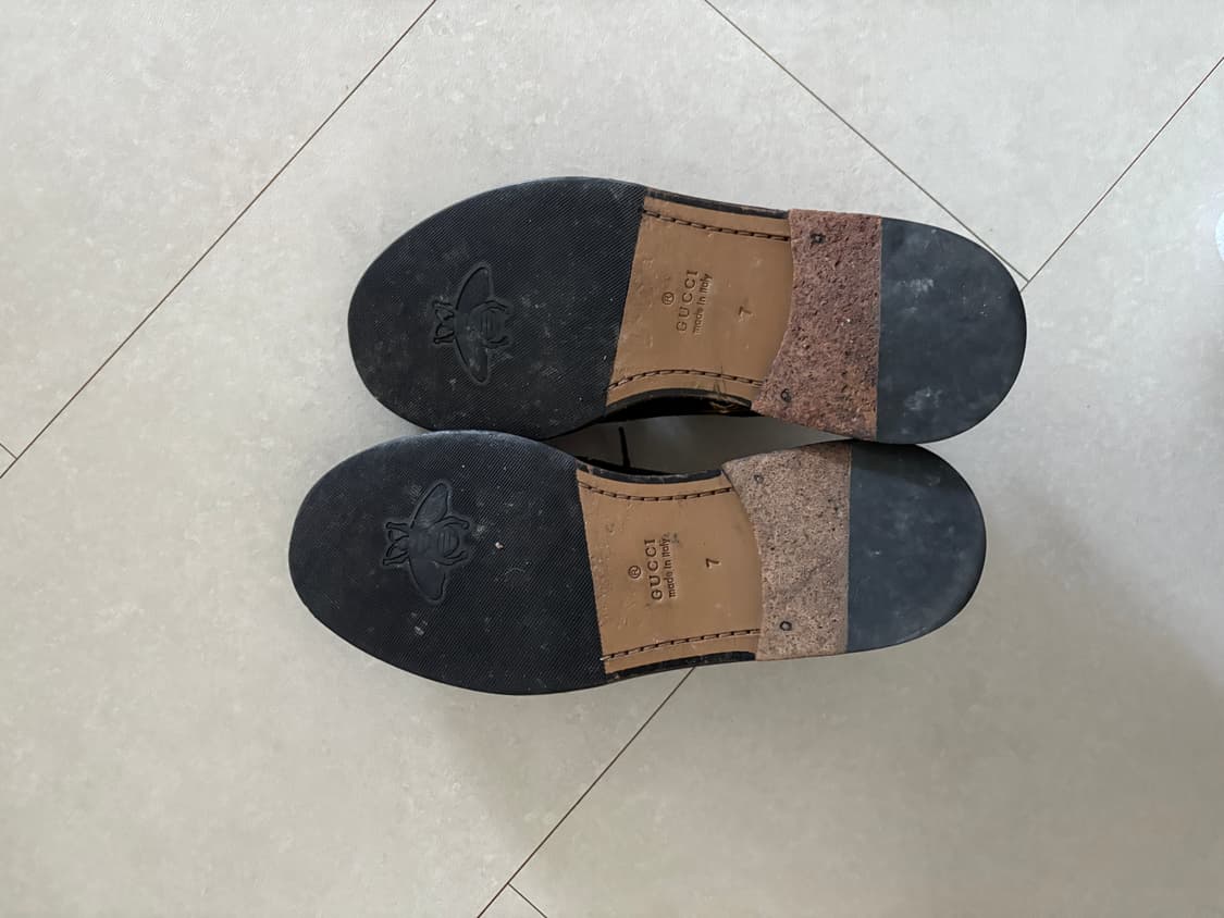 구찌 꿀벌 레이스업 더비슈즈 상품이미지7