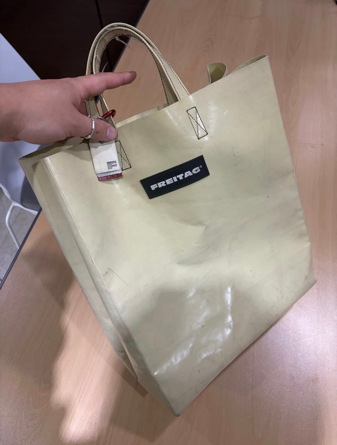 프라이탁 마이애미 바이스 쇼퍼백 베이지 바닐라 토트백 상품이미지2