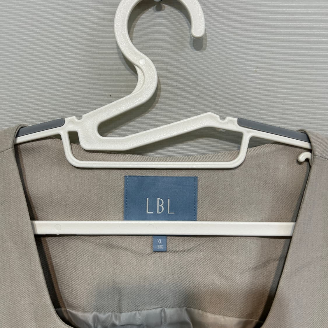 LBL 베이지 조끼 100 여성 상품이미지2