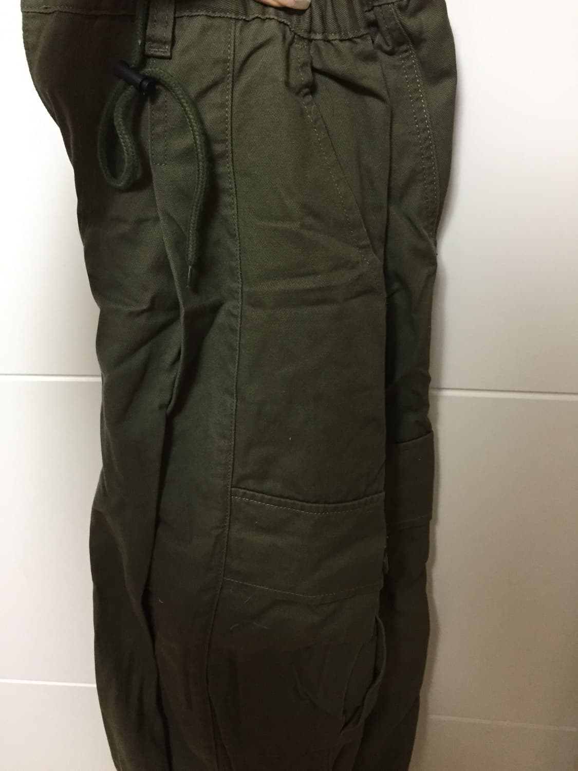 모래하우스 walnut cargo pants (카키,M) 상품이미지3