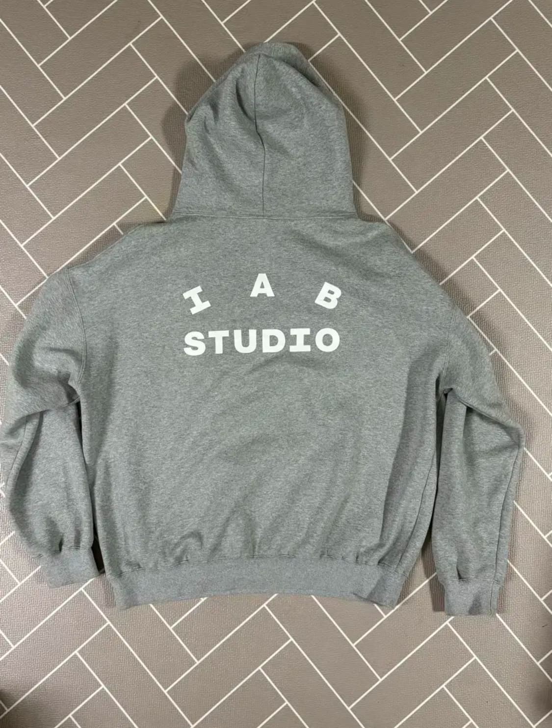 아이앱 스튜디오 후드티 그레이 xl 상품이미지2