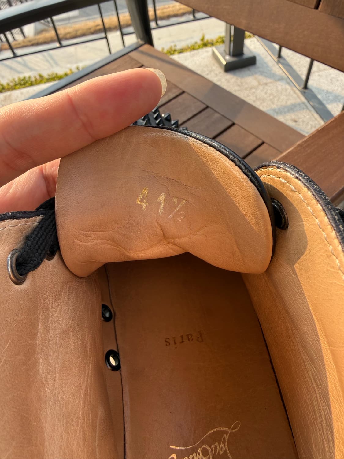 크리스찬 루부탱 하이탑 블랙 41 1/2 상품이미지8