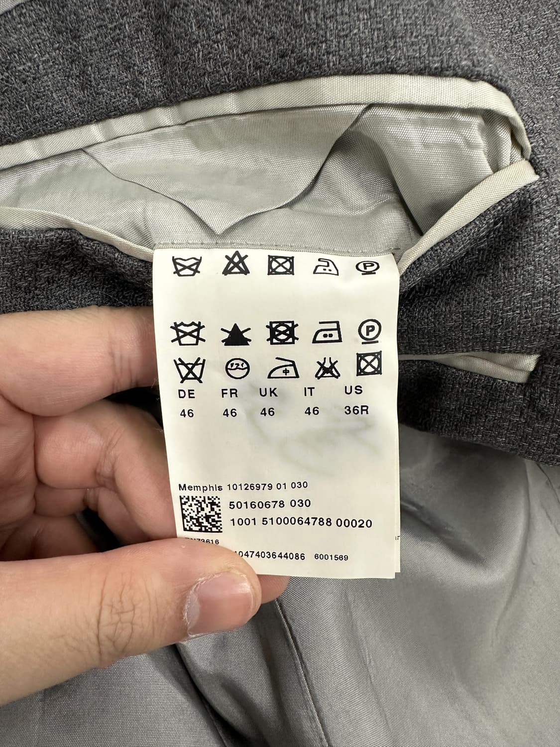 휴고보스 투버튼 블레이저 상품이미지4