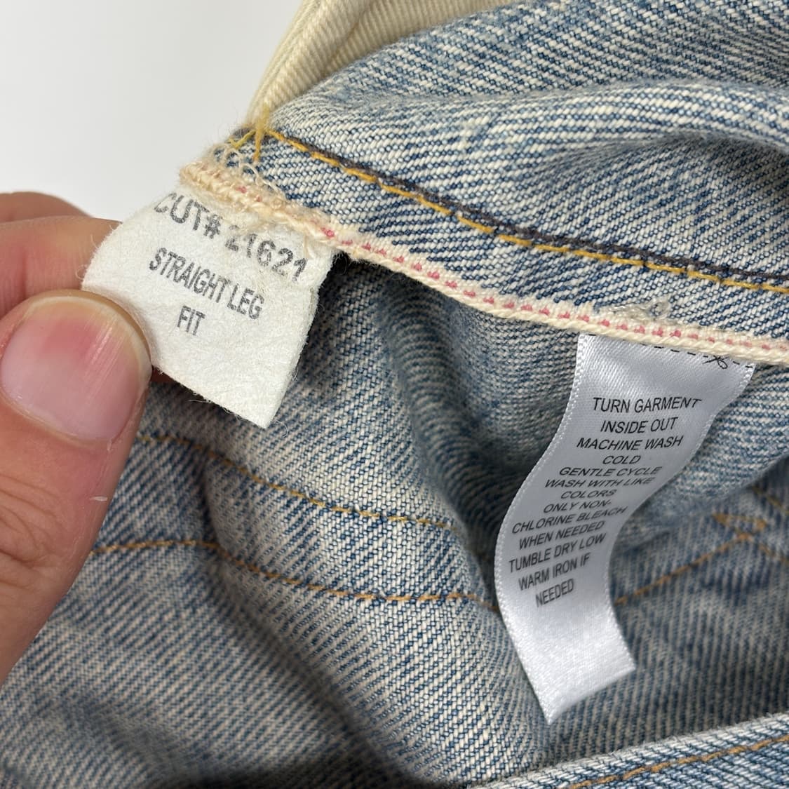 RRL 더블알엘 스트레이트 데님 W30 L30  상품이미지9