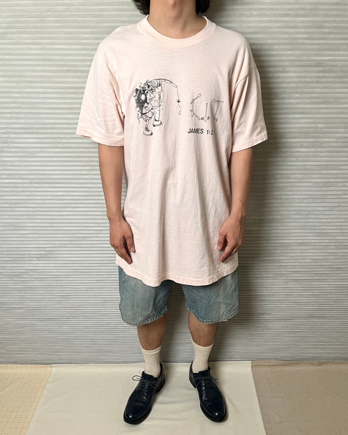 90s usa fruit of the loom 성경 티셔츠 빈티지 상품이미지8