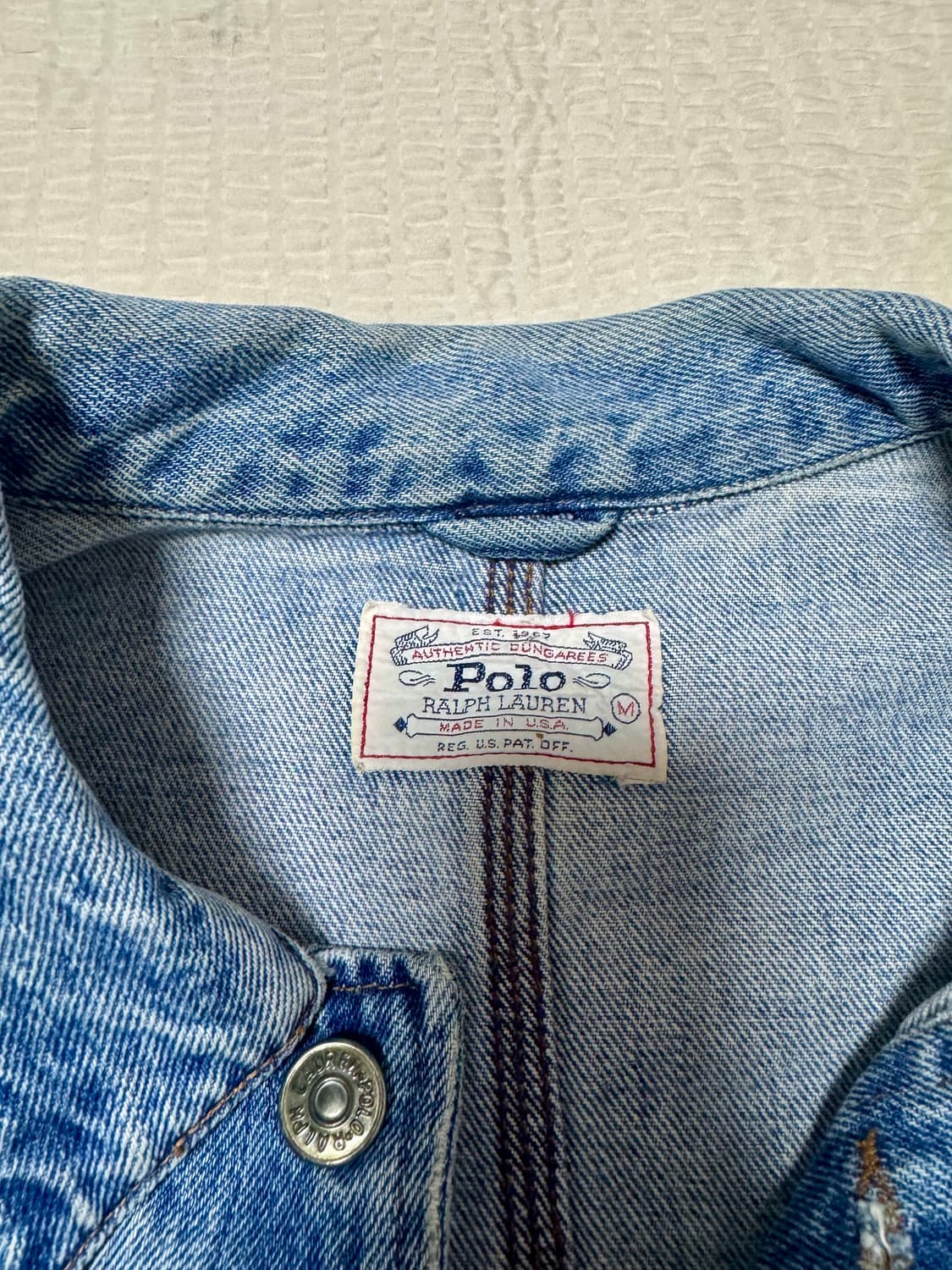 90's 폴로 어센틱 던가리 팝니다 상품이미지3
