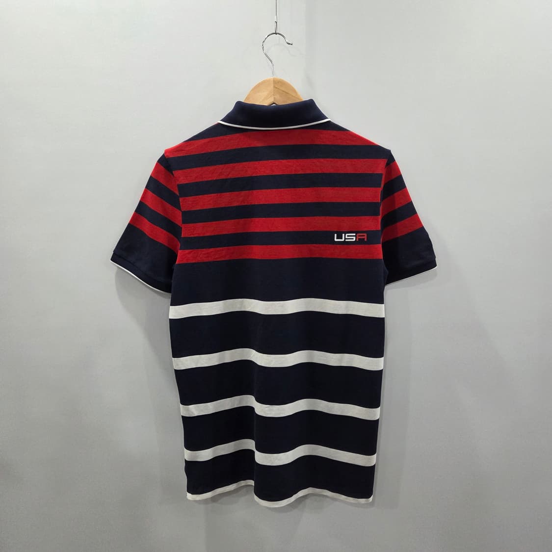 폴로랄프로렌 골프 폴리 카라 스트라이프 반팔티 M 상품이미지5