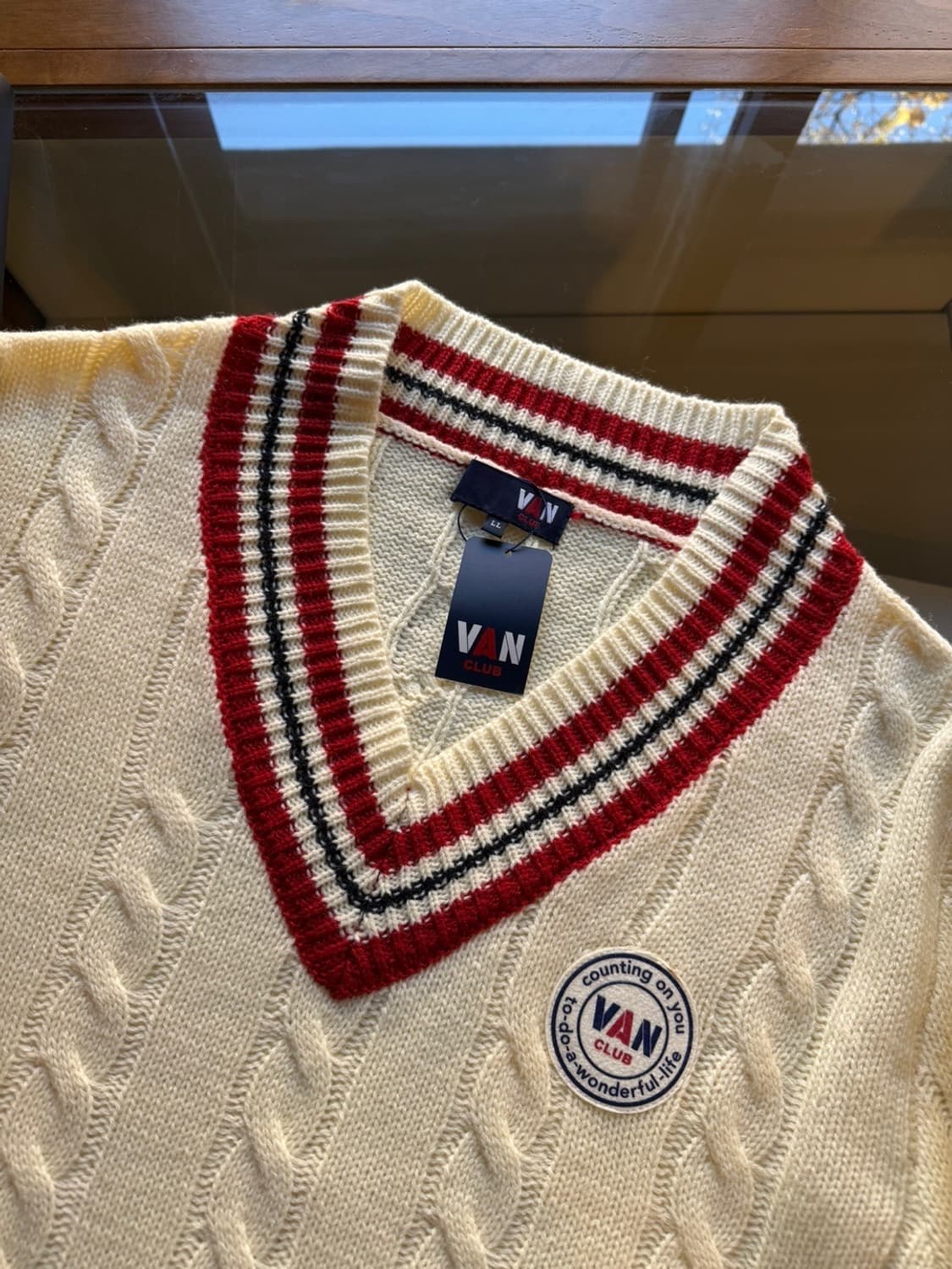 VAN 반자켓 크리켓 니트 100~103 상품이미지5