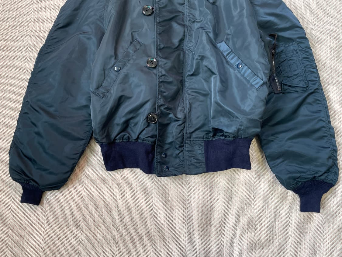 Usa 알파인더스트리 ideal 지퍼 n2b 플라이트 자켓 J03320 상품이미지3