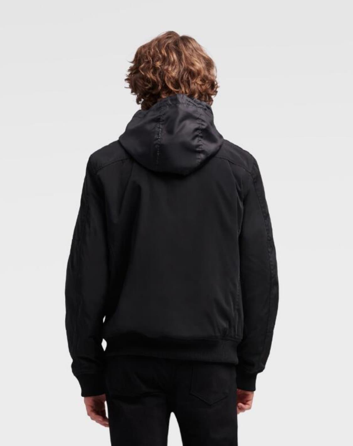 남성 블랙 블루종 자켓 L사이즈 상품이미지2