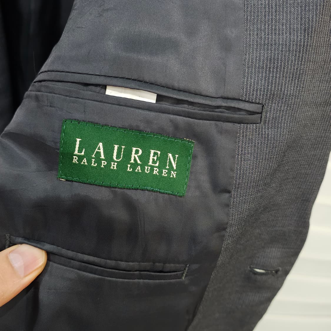 LAUREN RALPH LAUREN 울 실크 2버튼 자켓- 46R 상품이미지7