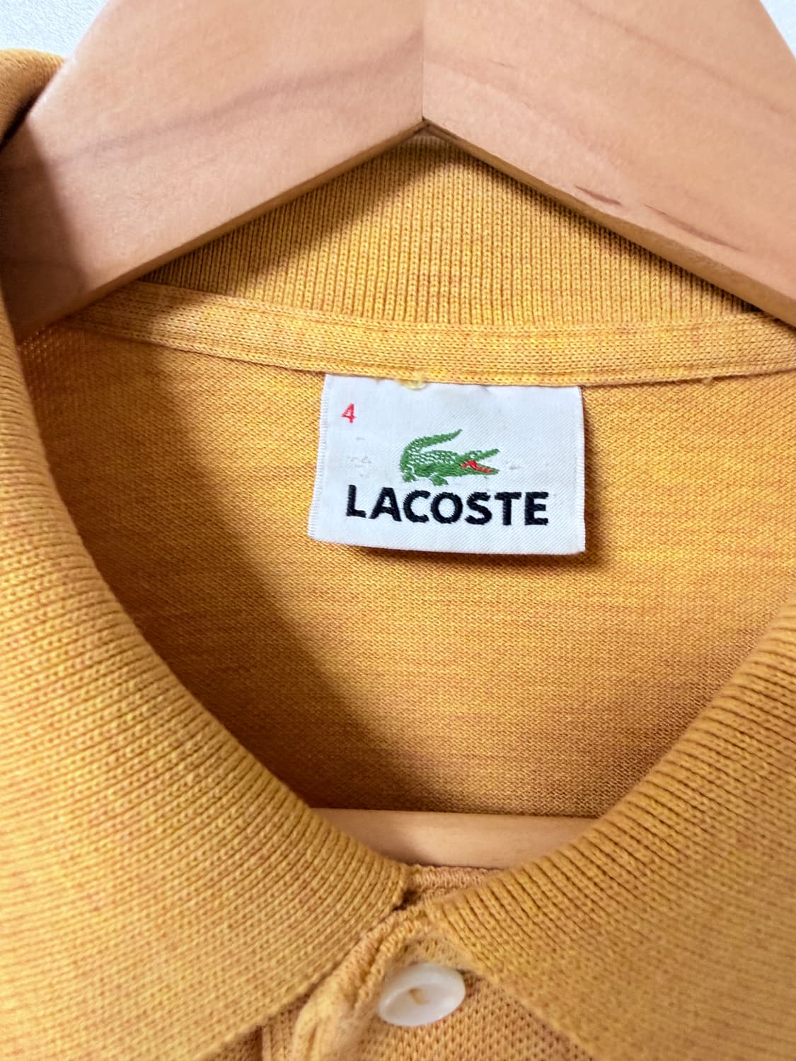 라코스테 클래식 카라티 머스타드 옐로우 포인트95 상품이미지6