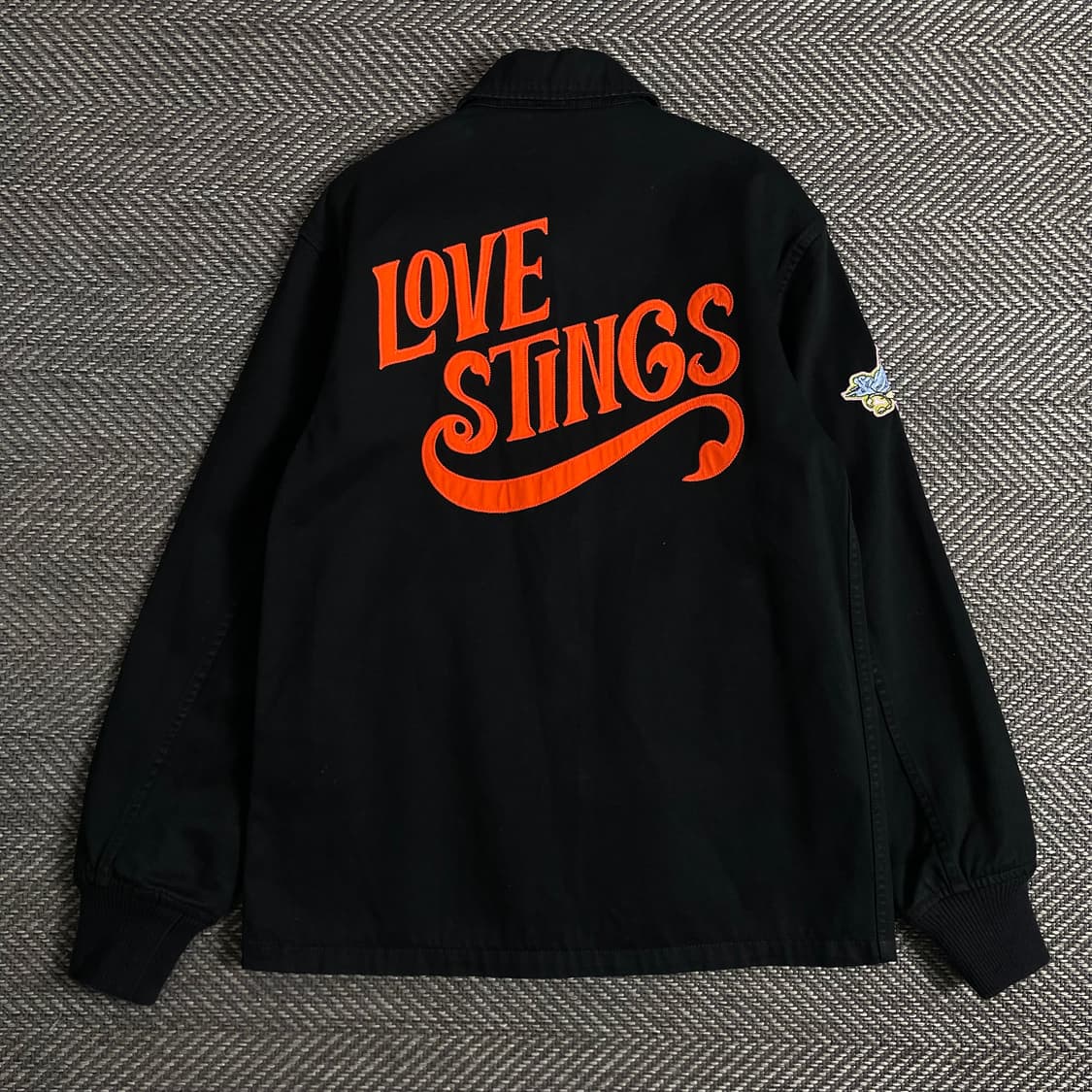 오프닝세레모니 빅로고 블랙 워크 자켓o 3064 상품이미지1