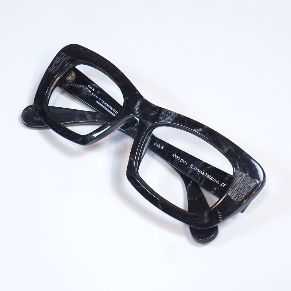 Tim Van Steenbergen 테오 기하학 패턴 안경 상품이미지1