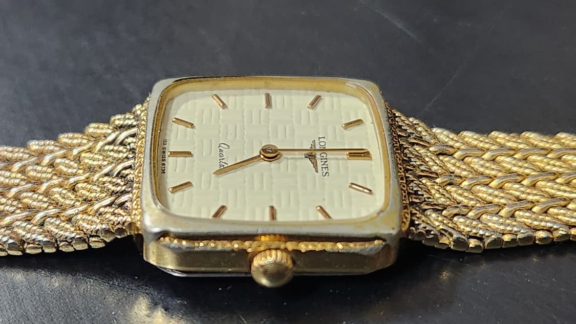 론진 한정판 빈티지 금장 여성시계 상품이미지8